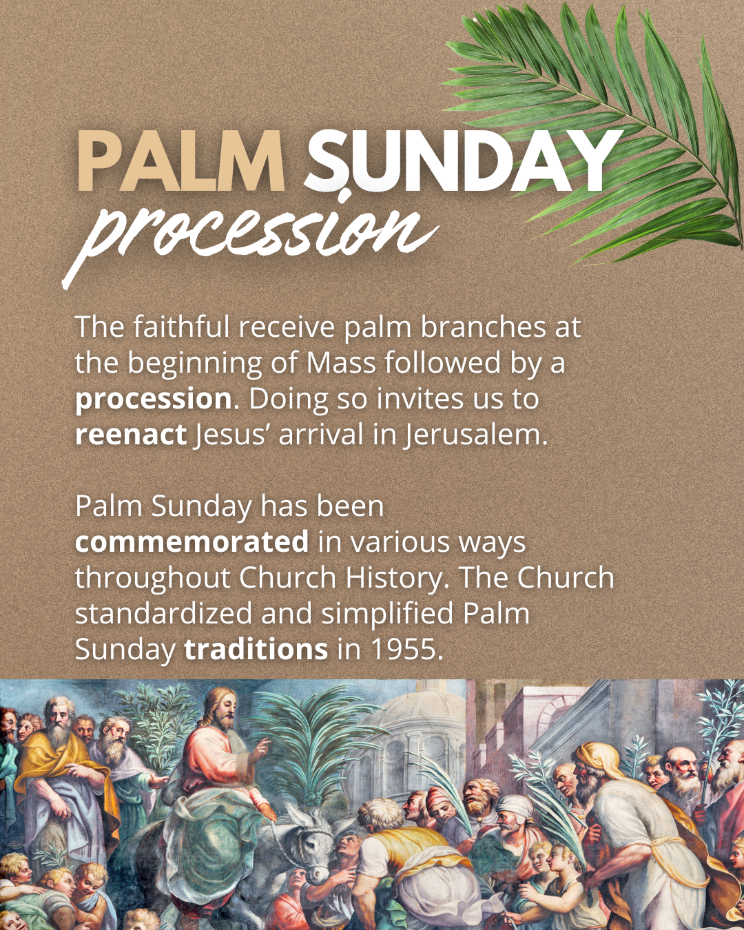  what does palm sunday mean