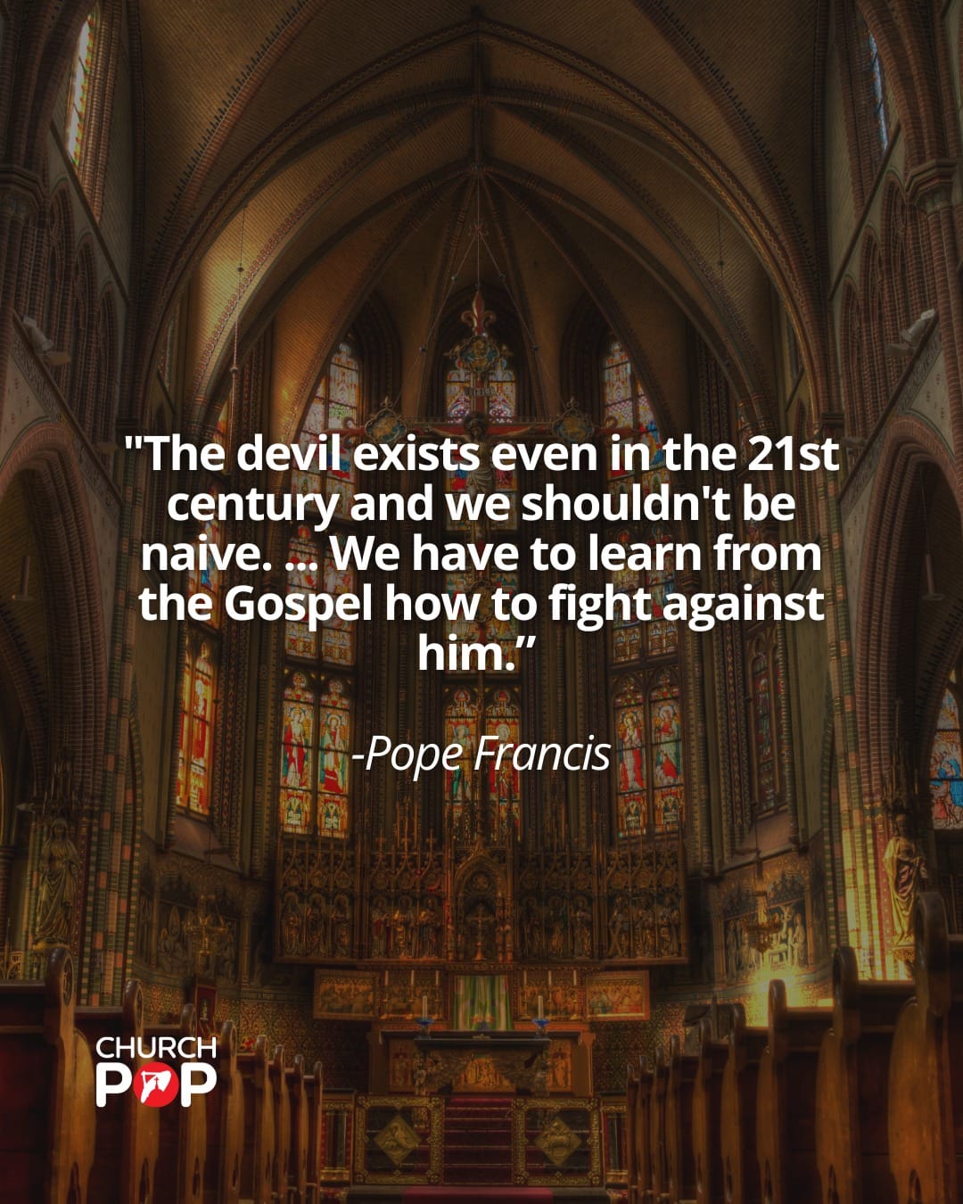 pope francis quotes on hell