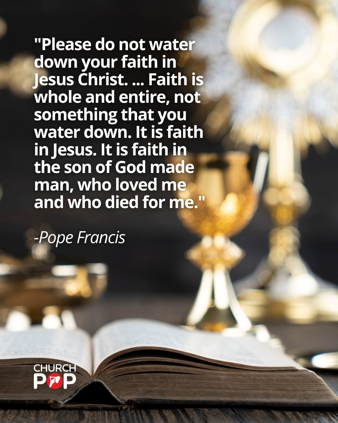 pope francis quotes to youth
