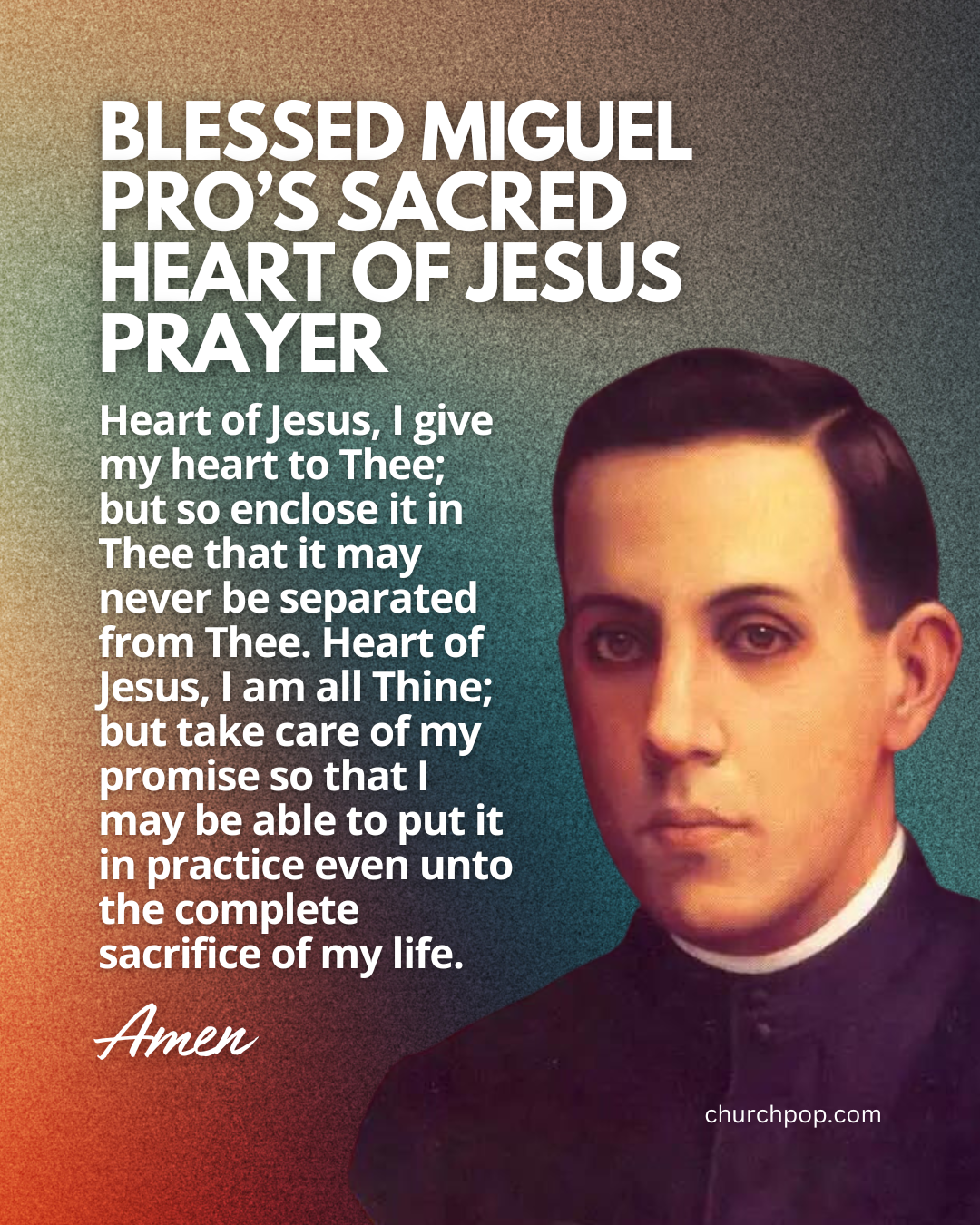 prayers to sacred heart