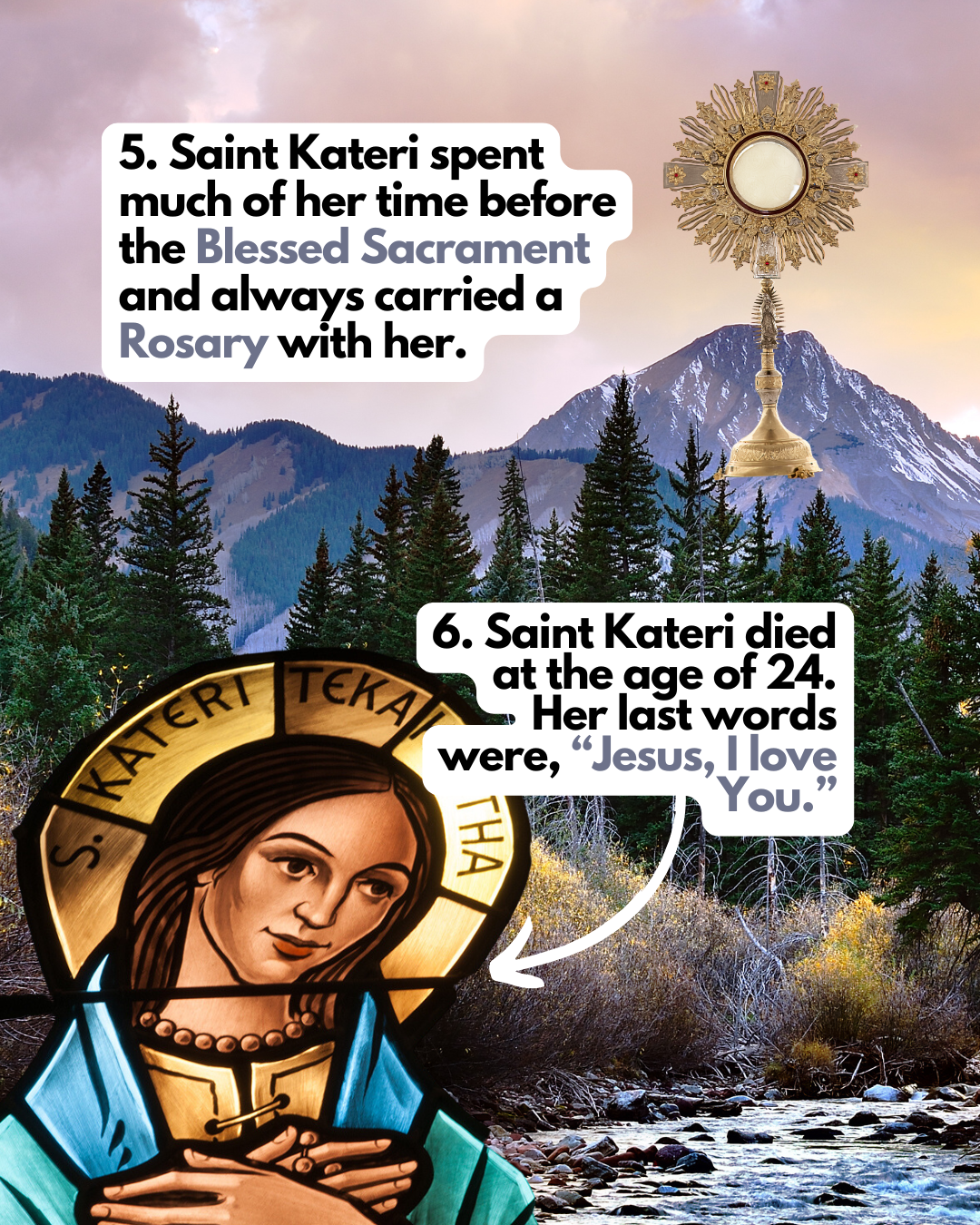 what was kateri tekakwitha known for