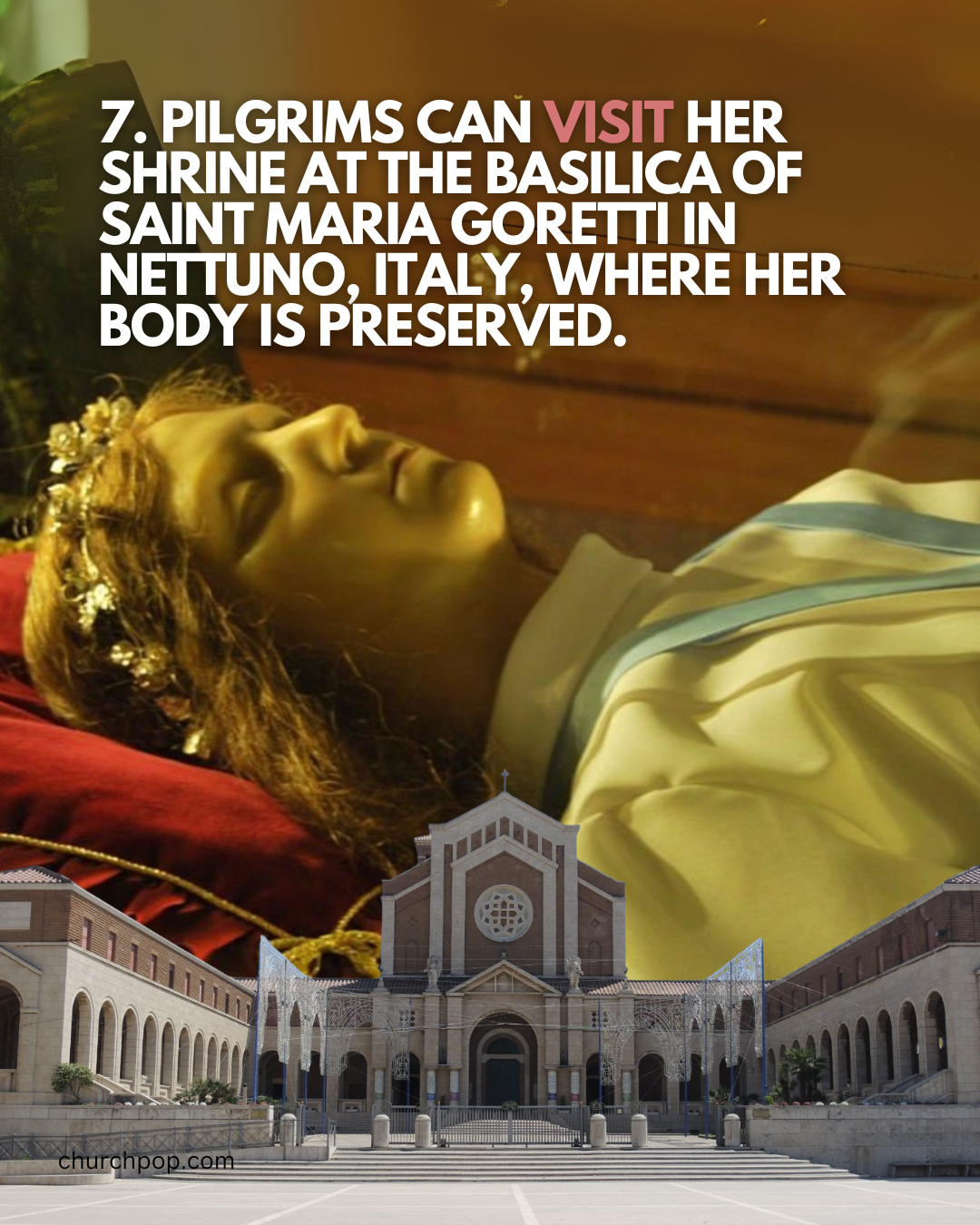 st maria goretti relics