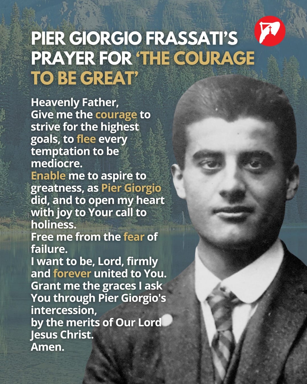 pier giorgio frassati prayer