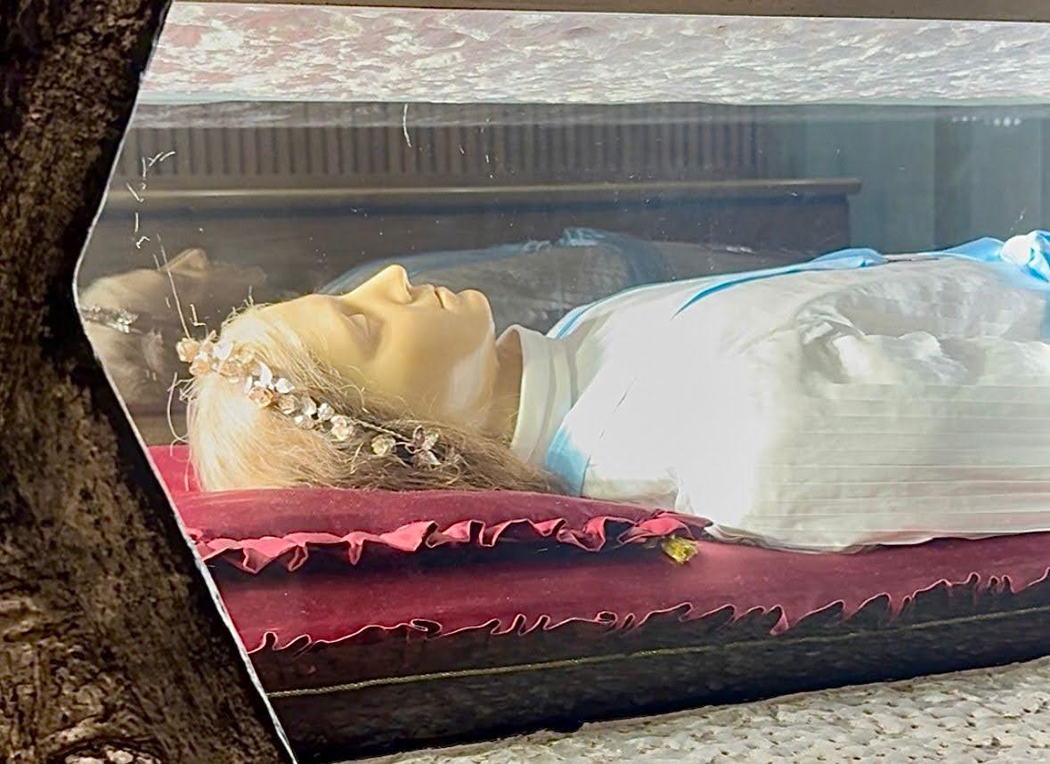 saint maria goretti tomb