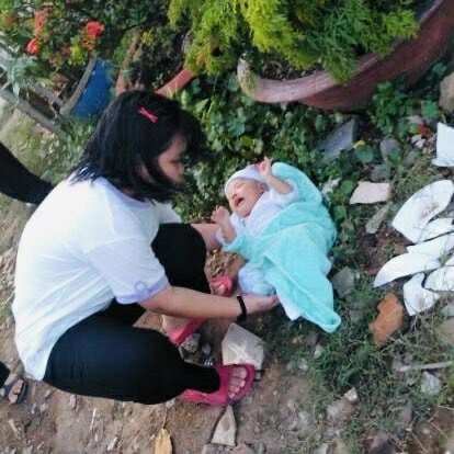 found abandoned baby