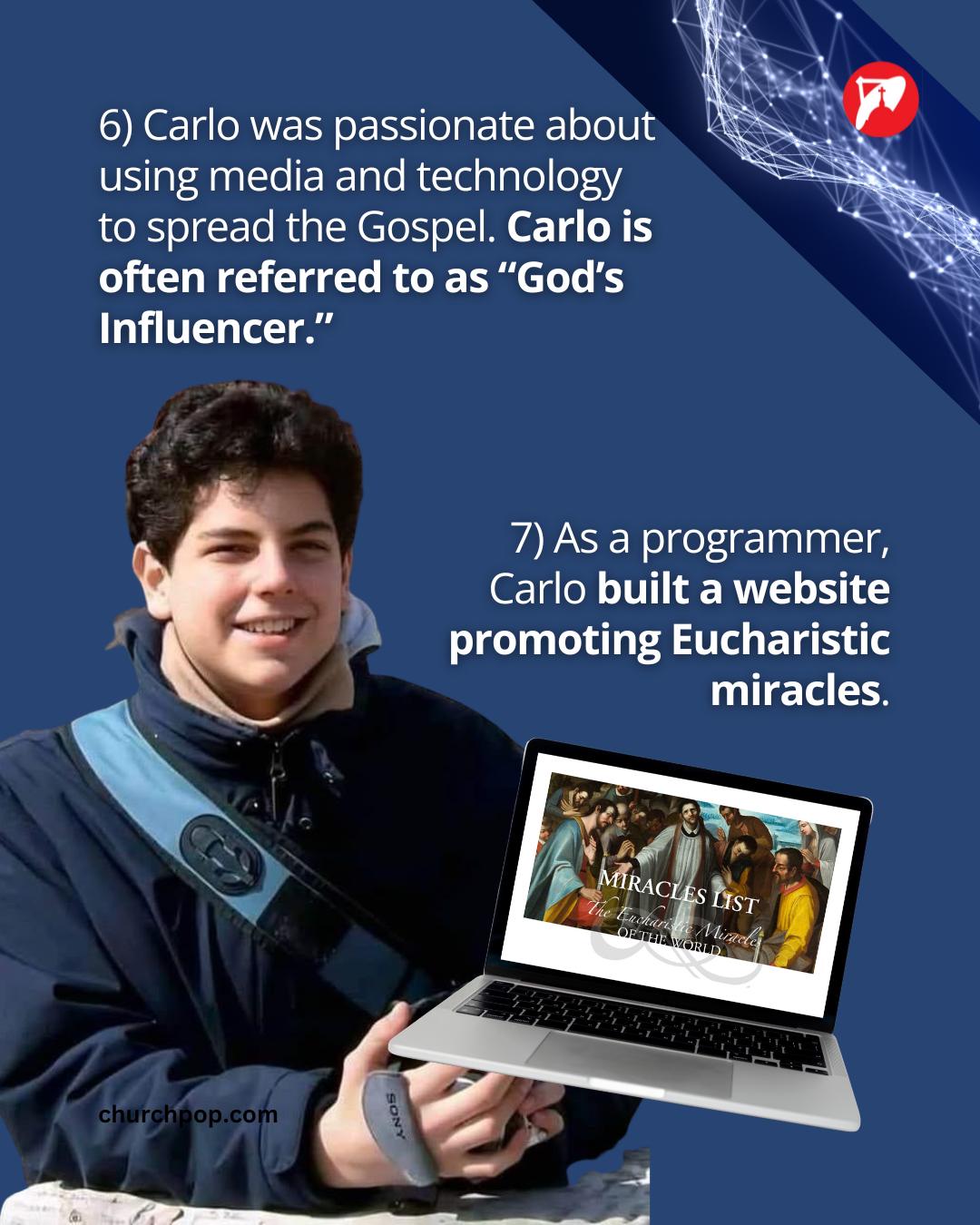 carlo acutis website eucharistic miracles