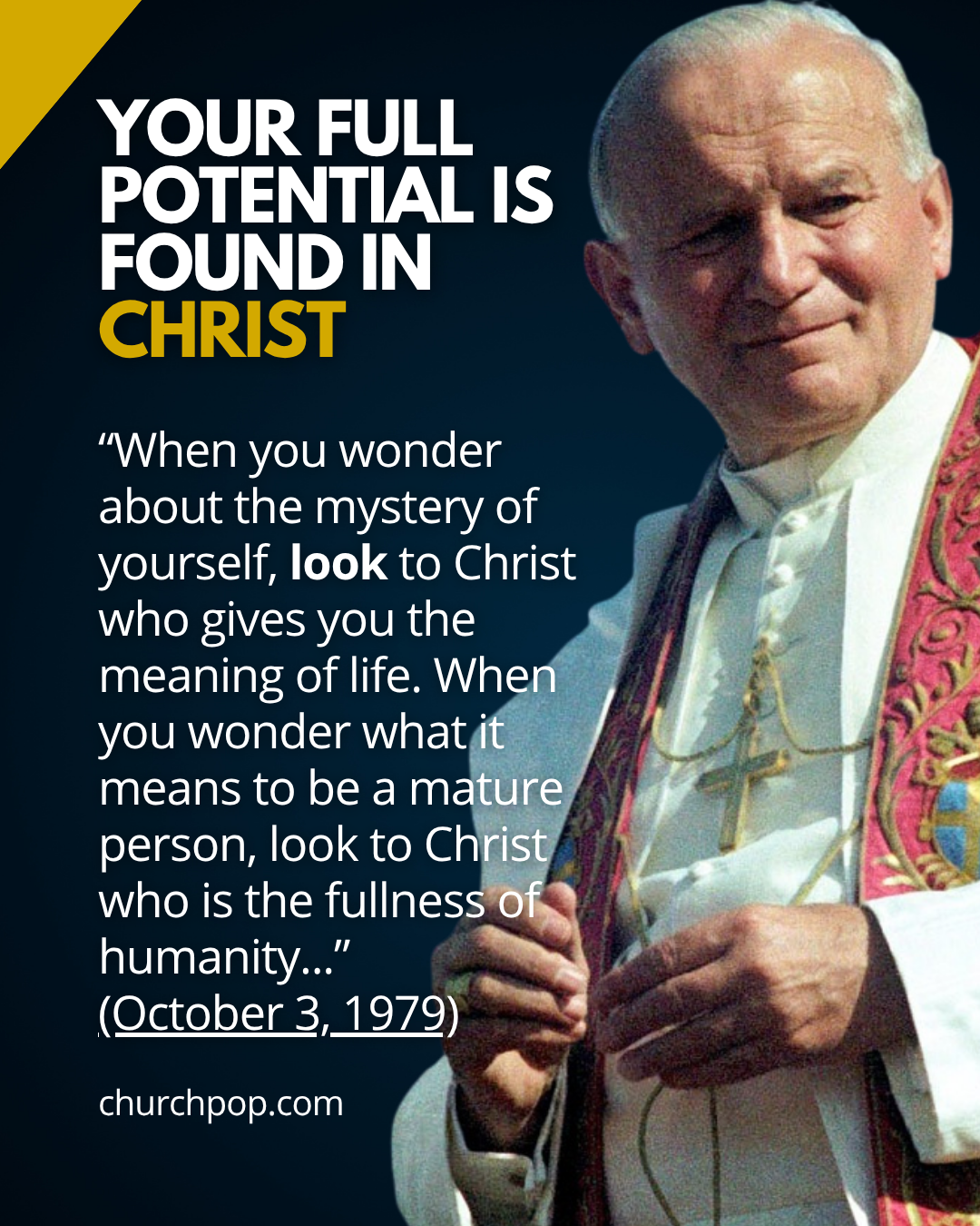 quotes by pope john paul ii