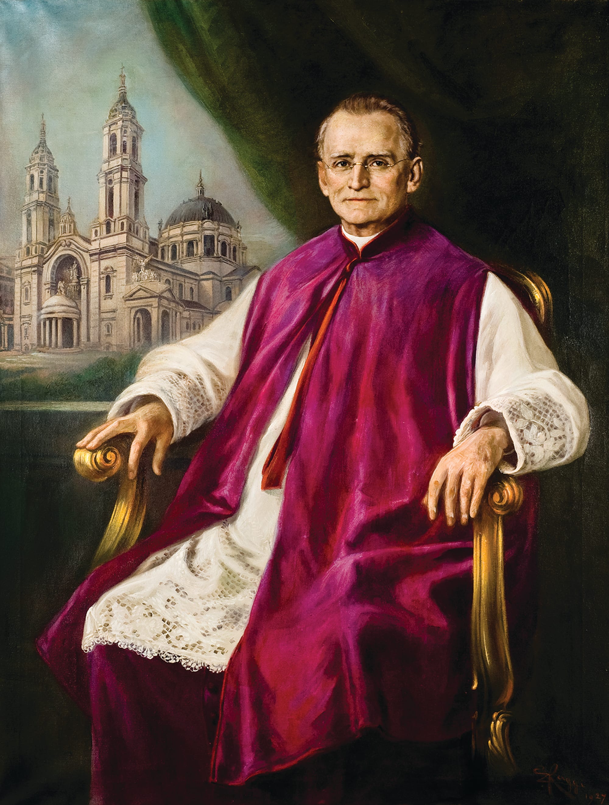 Who was Father Nelson Baker and what is he known for?