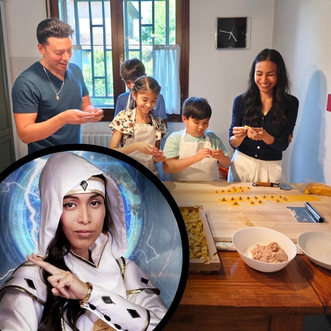 Power Ranger Actress’s Catholic Kids Star in New EWTN Travel-Food Series, ‘Fork in the Road’