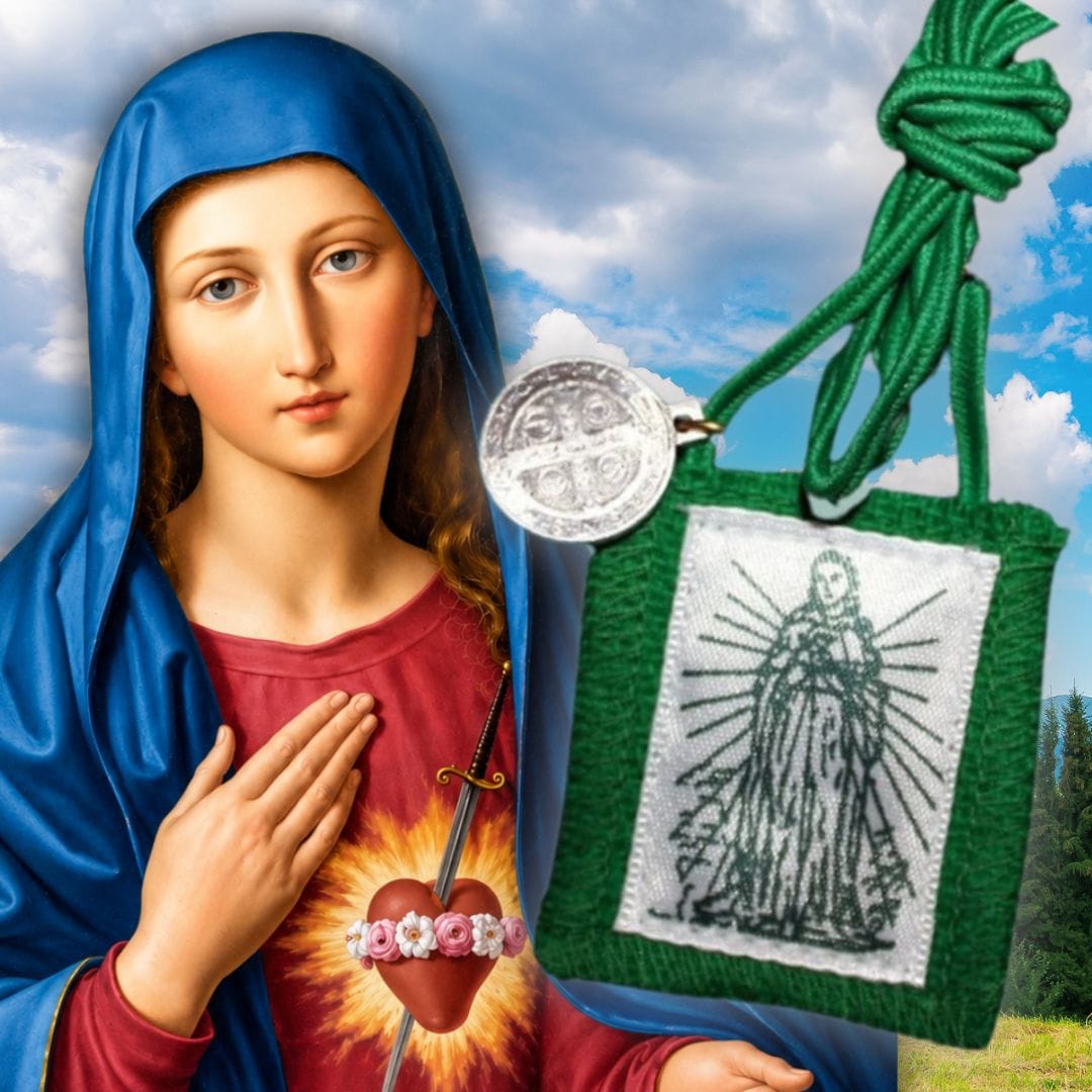 The Green Scapular of the Immaculate Heart: Our Lady's Little-Known Sacramental for Healing & Conversion