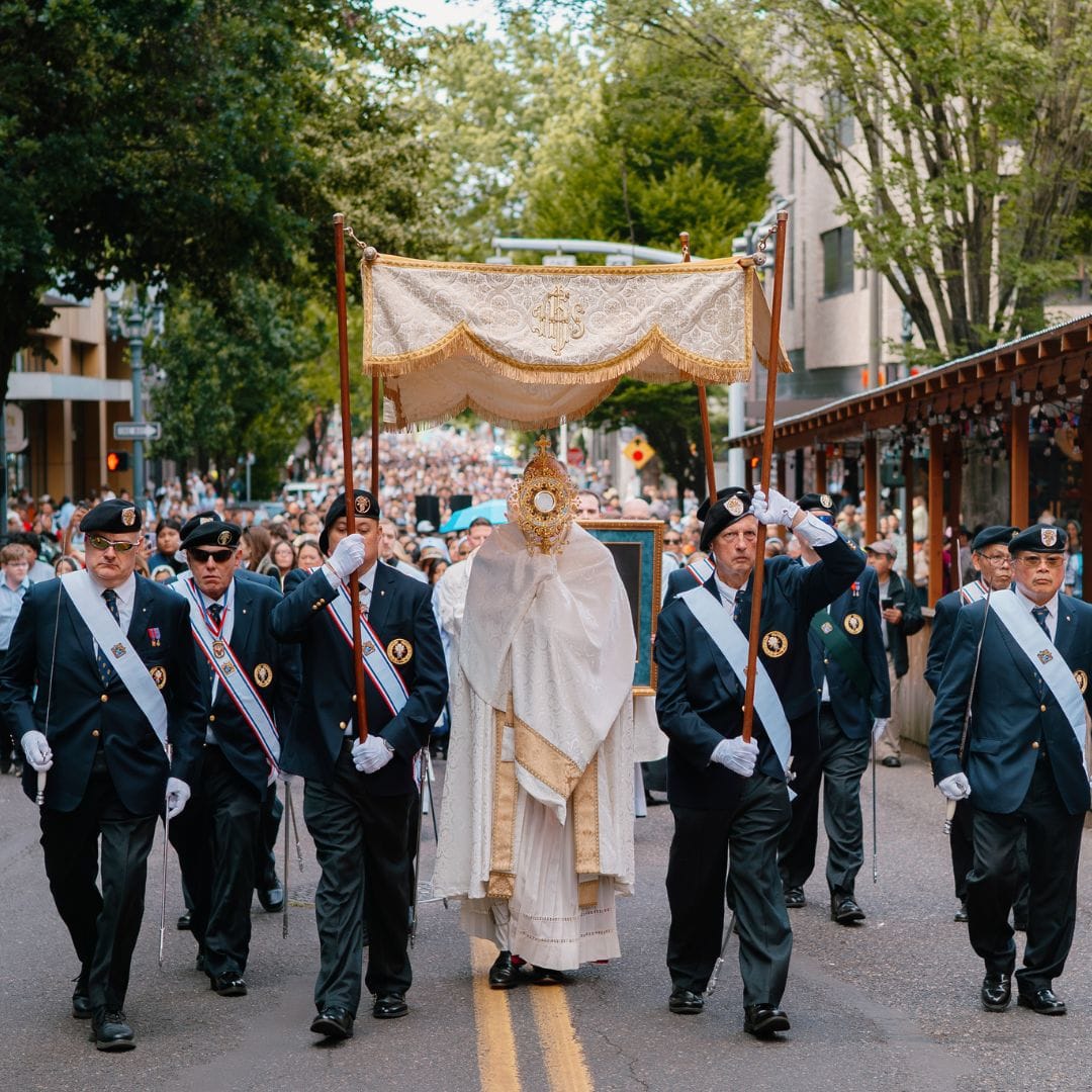 'This Land Belongs to Christ!': 5,000 Catholics Fill Portland's Streets in Massive Eucharistic Procession