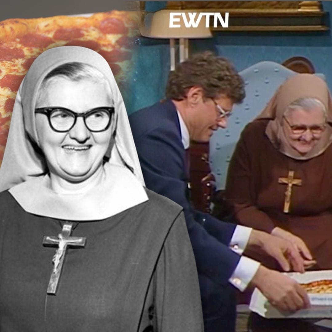 When the Founder of Domino’s Pizza Appeared on Mother Angelica’s Show & Ordered a Pizza…LIVE On-Air!