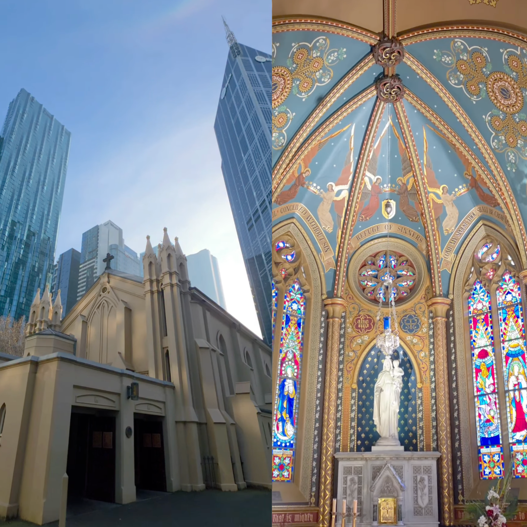 The Tiny Church that Beat the Gold Rush and Skyscrapers… and Became Australia’s Busiest Catholic Parish