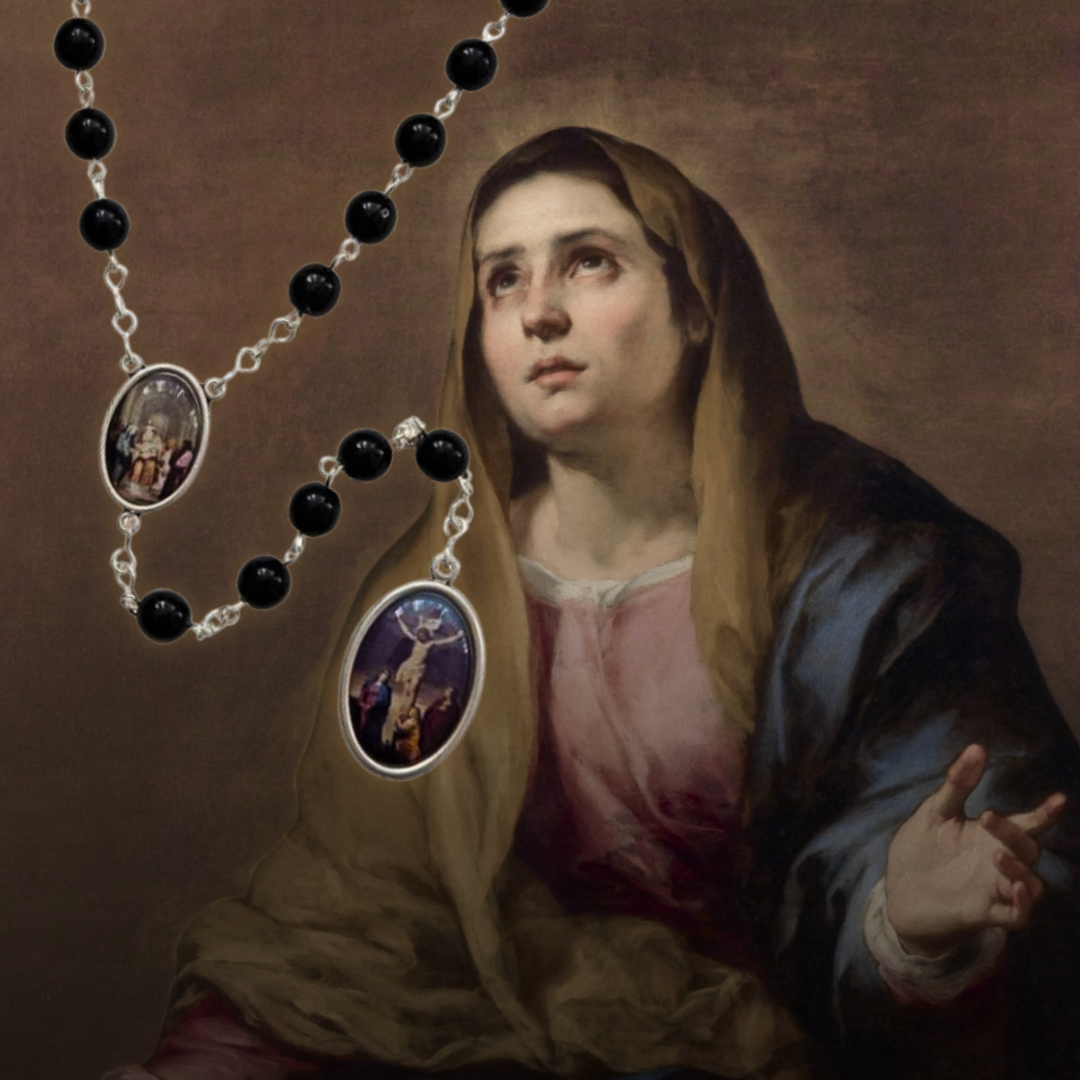 How to Pray the Seven Sorrows Rosary & Our Lady's Powerful Promises to Those Who Pray It