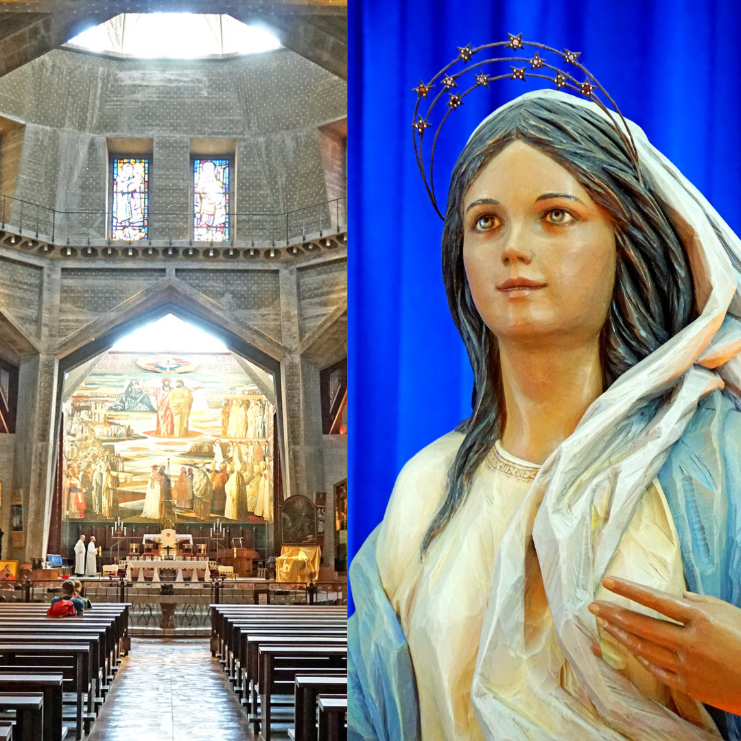 annunciation catholic, annunciation church, israel news, israel religion, annunciation catholic church