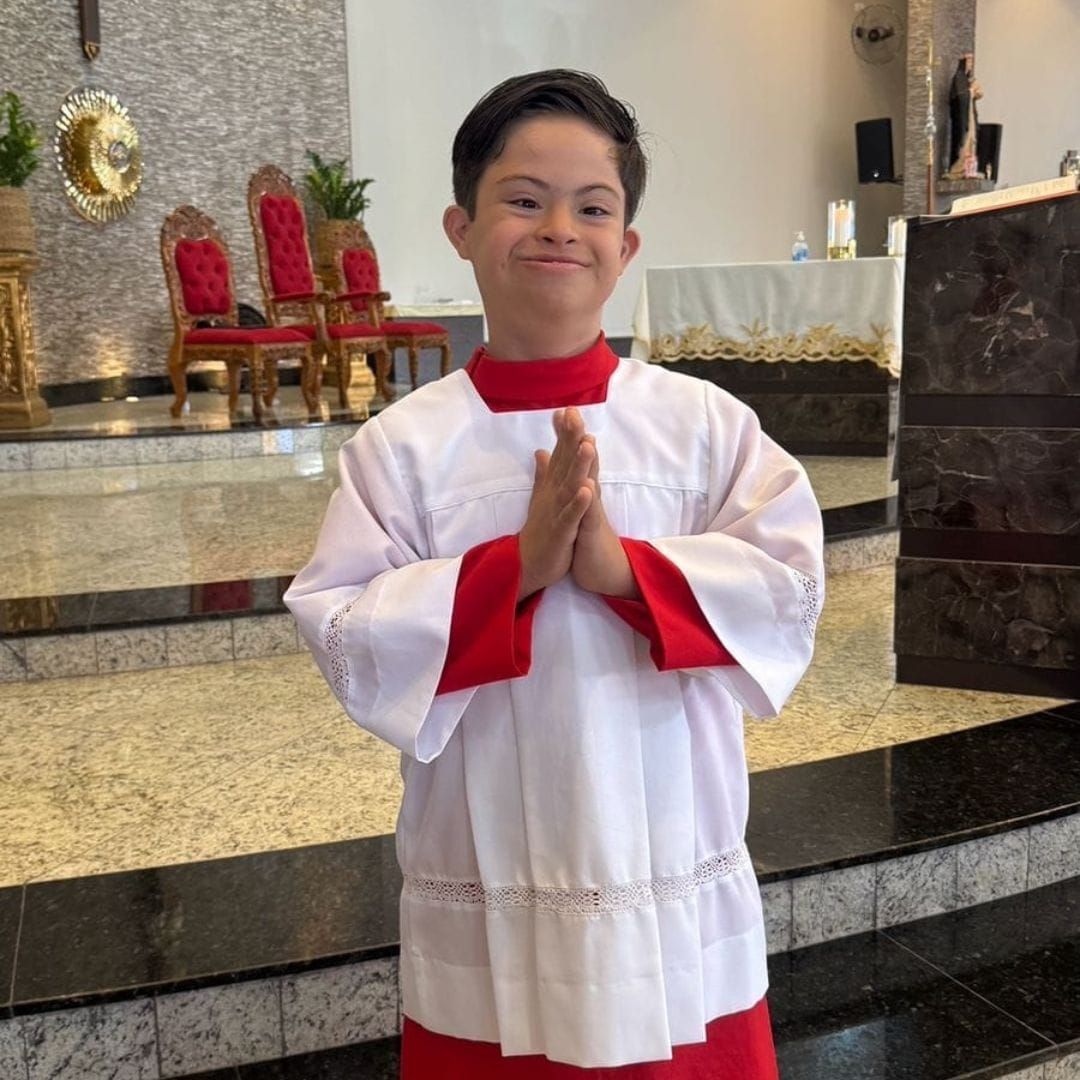 down syndrome smiling