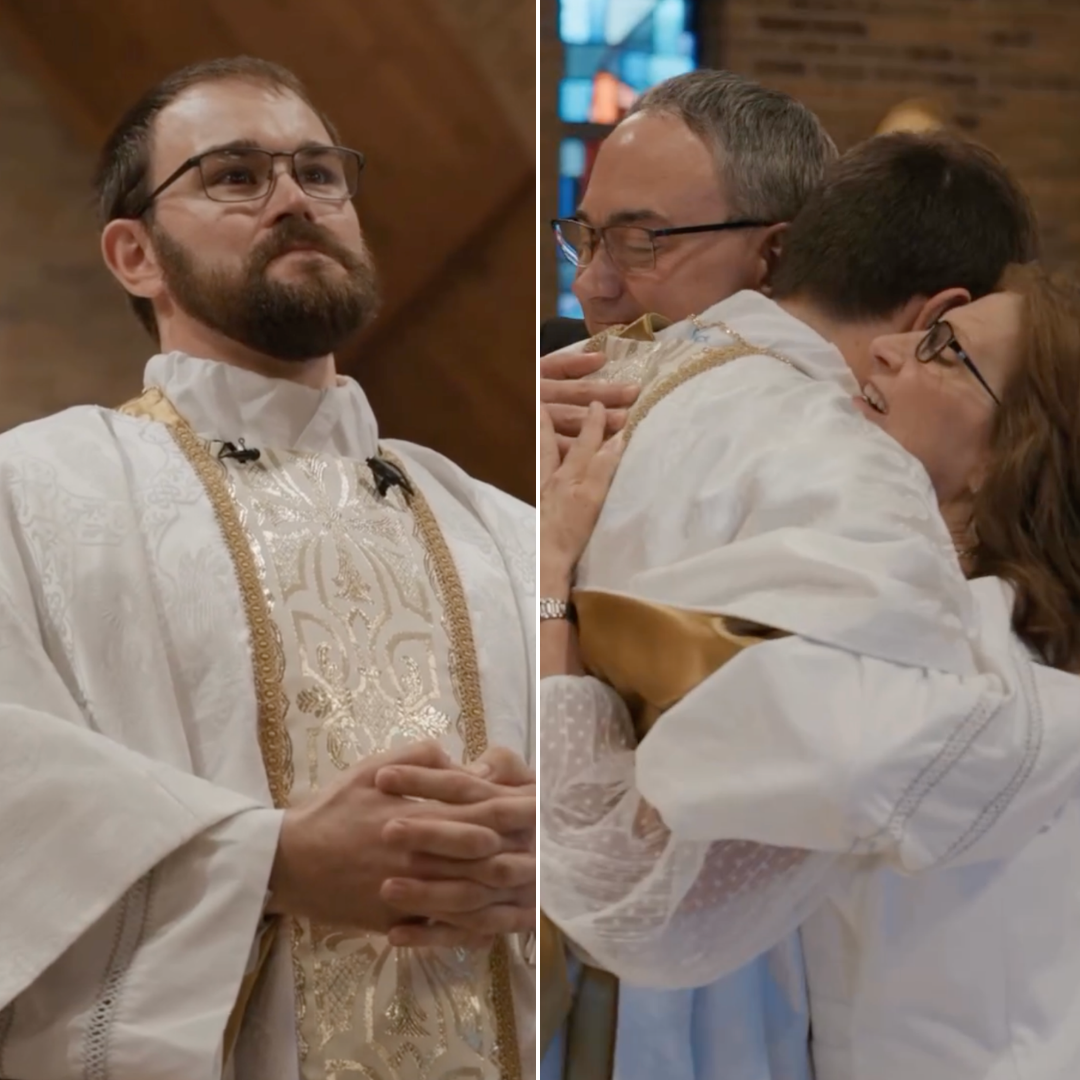 New Priest’s Gift to His Parents at First Mass Has the Internet in Tears