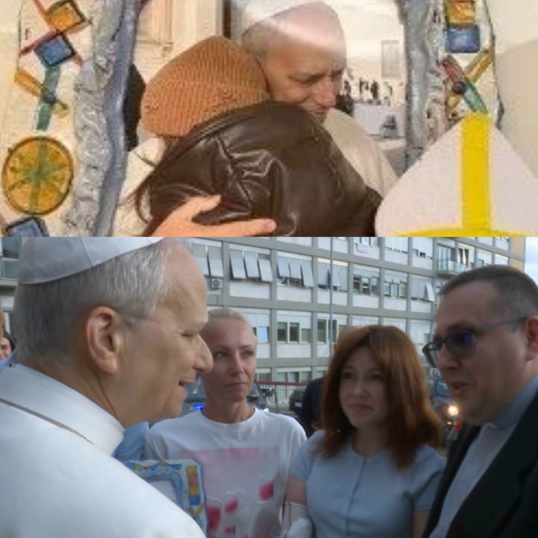 The last person to say bye to Pope Leo at the hospital was a cancer patient he met last year - and that encounter may have saved her life!