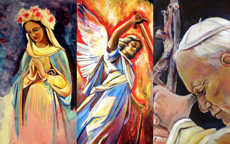 The Stunningly Beautiful Modern Catholic Art of Sheila Diemert