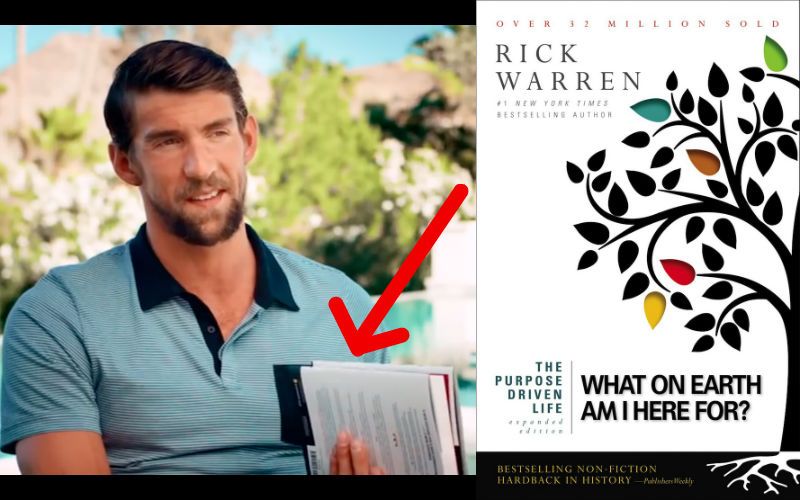 Olympian Michael Phelps Reveals "Purpose Driven Life" Saved Him From Suicide