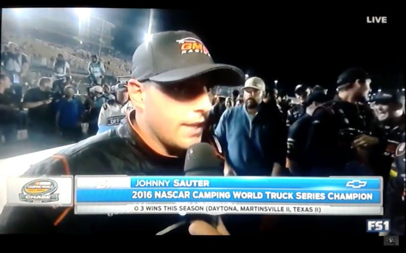 NASCAR Champion Boldly Thanks "Blessed Mother & Sacred Heart of Jesus"