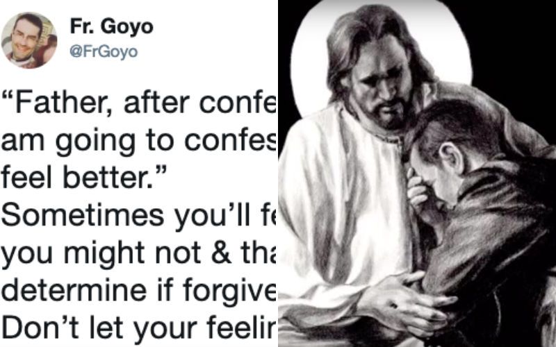 "Don't Be Afraid of Confession...Feelings Don't Determine Forgiveness," Parish Priest Encourages
