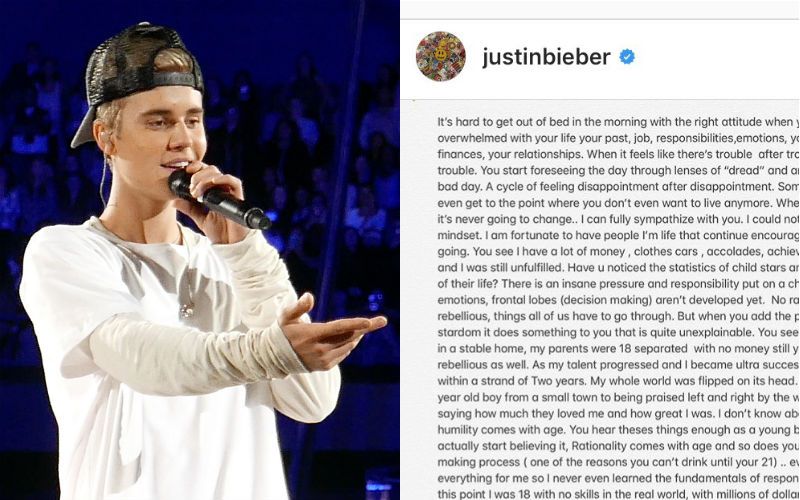Justin Bieber Reveals God's Blessings Got Him Through Drug Addiction: “Keep Fighting. Jesus Loves You."