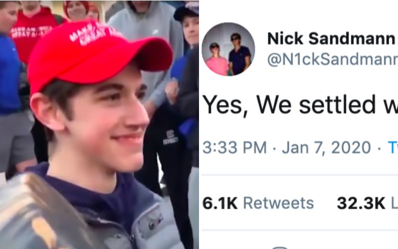 "Yes, We Settled With CNN": Covington Catholic Nick Sandmann Claims Lawsuit Victory