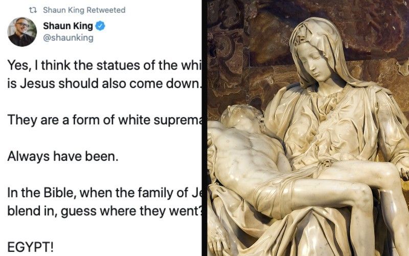 BLM Activist Calls for Destruction of Jesus, Mary & Saint Statues, Priest & Exorcist Respond