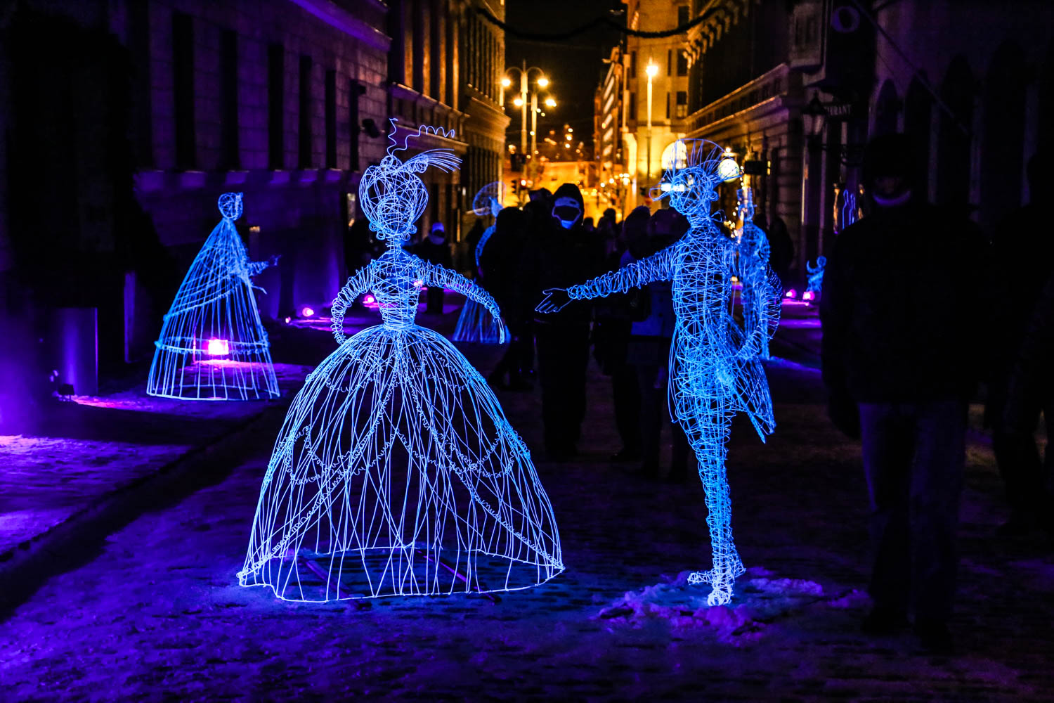 Helsingin upein valokarnevaali alkoi