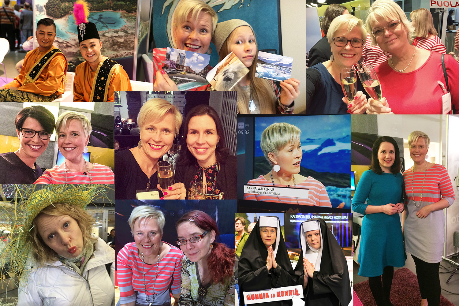 Blogihurmiota messuilla ja telkkarissa