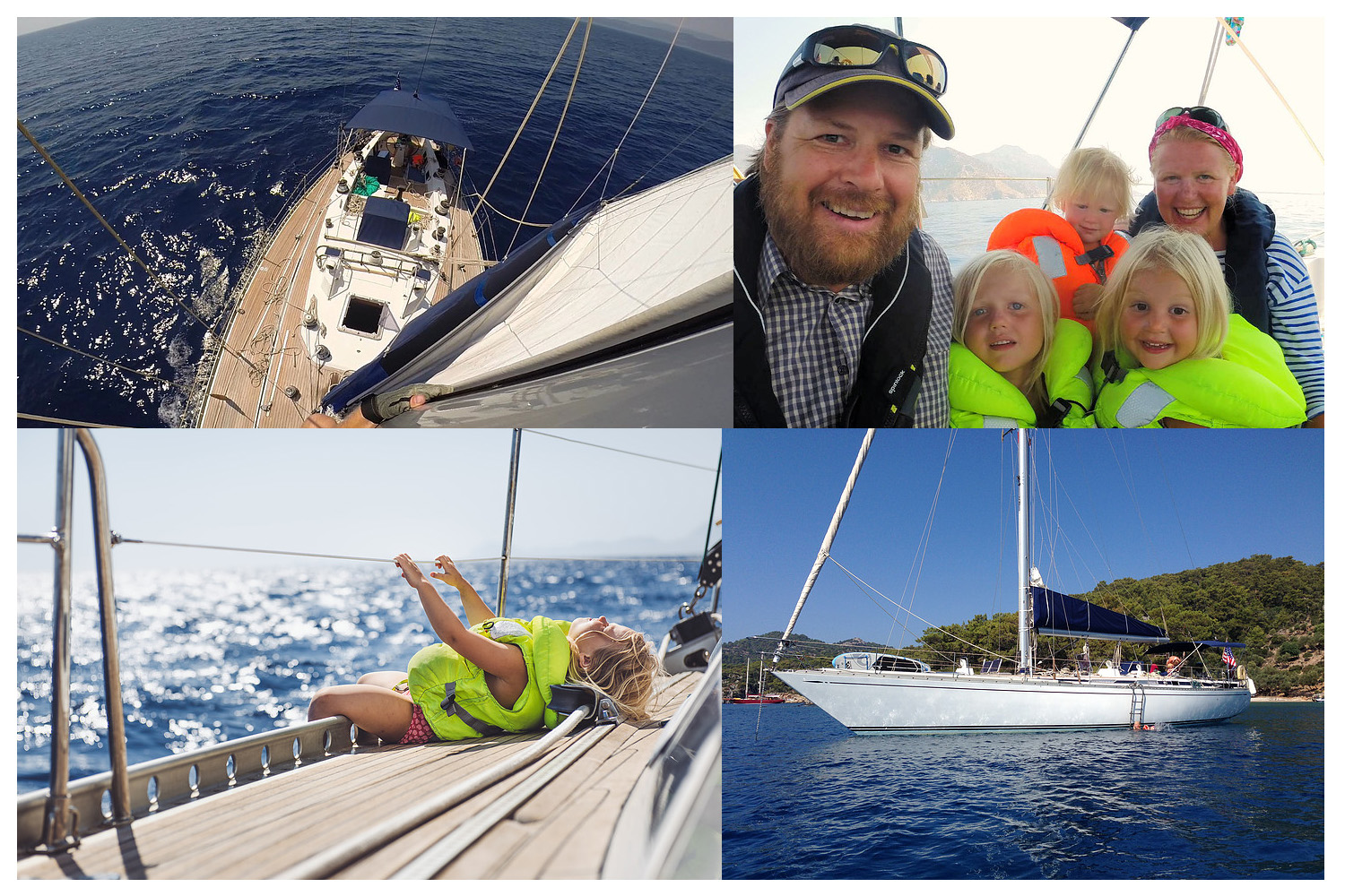 Perheen kanssa purjehtien maailman ympäri