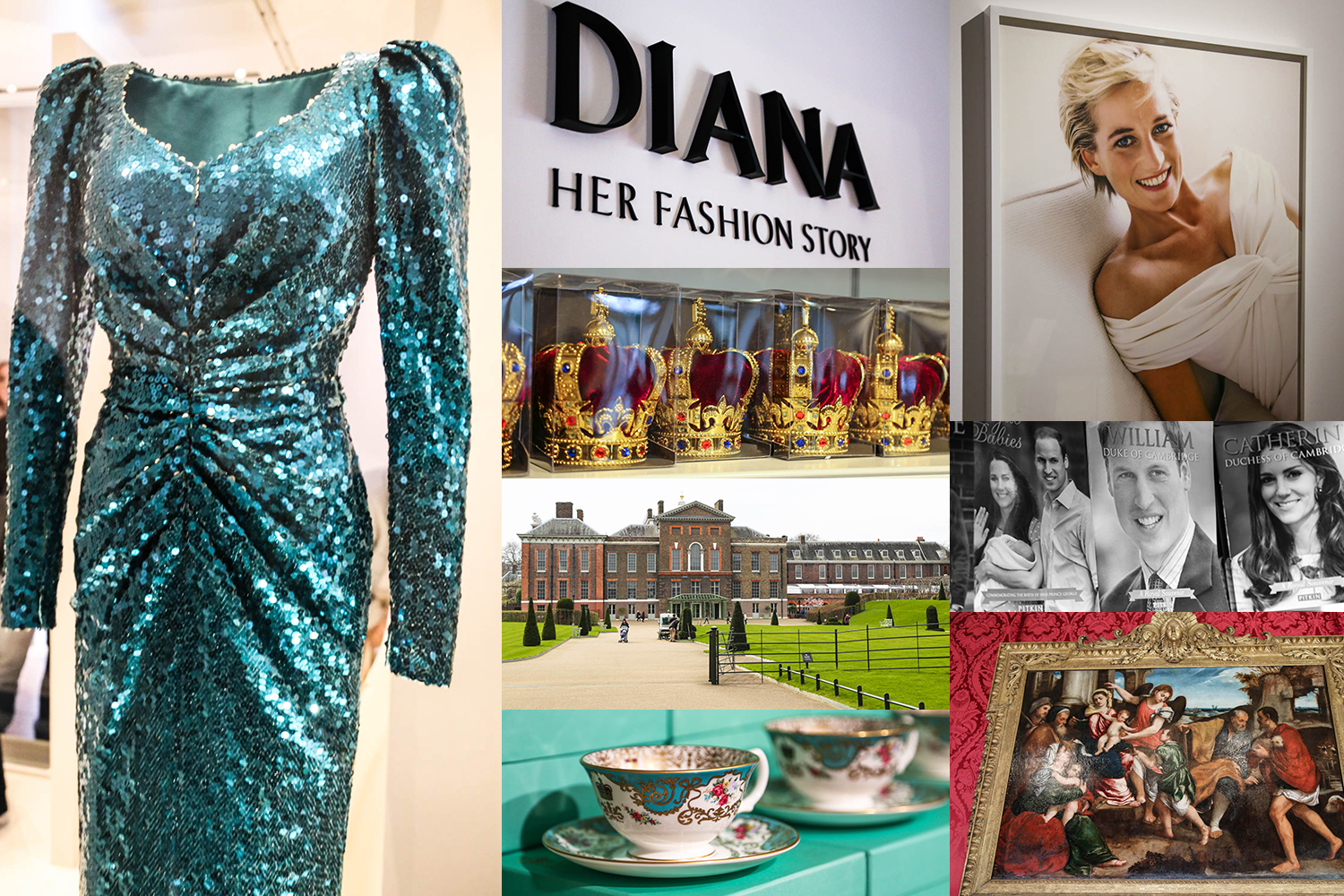Rojalistin unelma: Dianan pukunäyttely Kensingtonin palatsissa