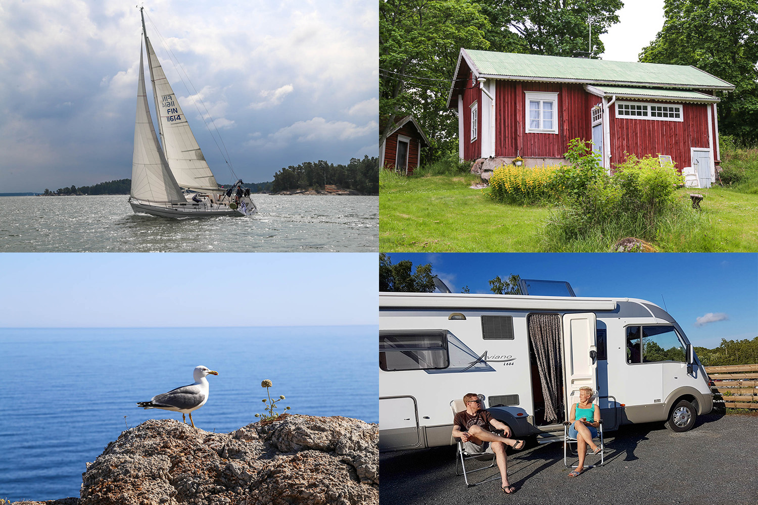 Lomalla haluan vuokrata, en omistaa