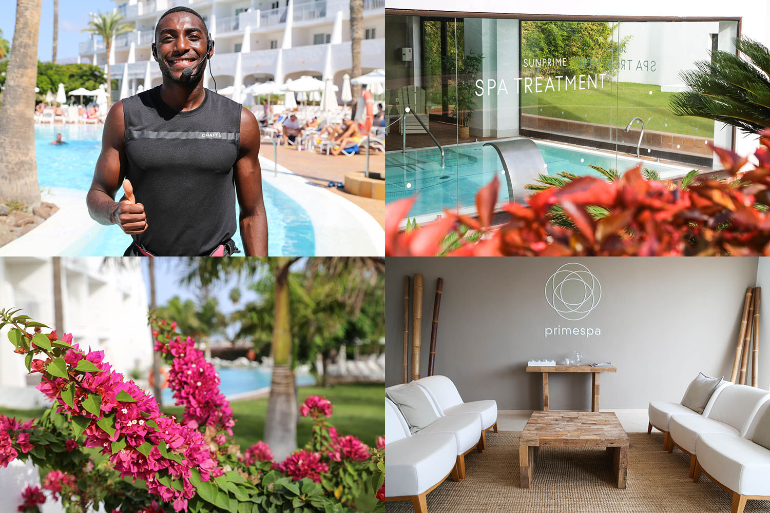 Sunprime-hotelli: afrotanssia, kauneushoitoja ja lähtöselvitys