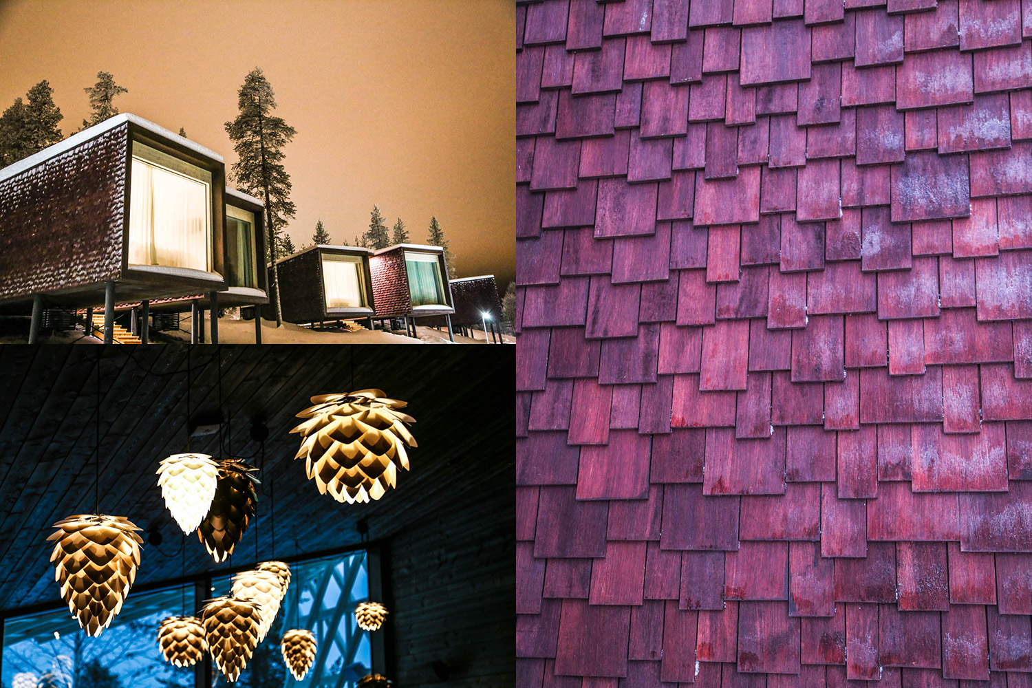 Yö Rovaniemen palkituissa luksusmajoissa