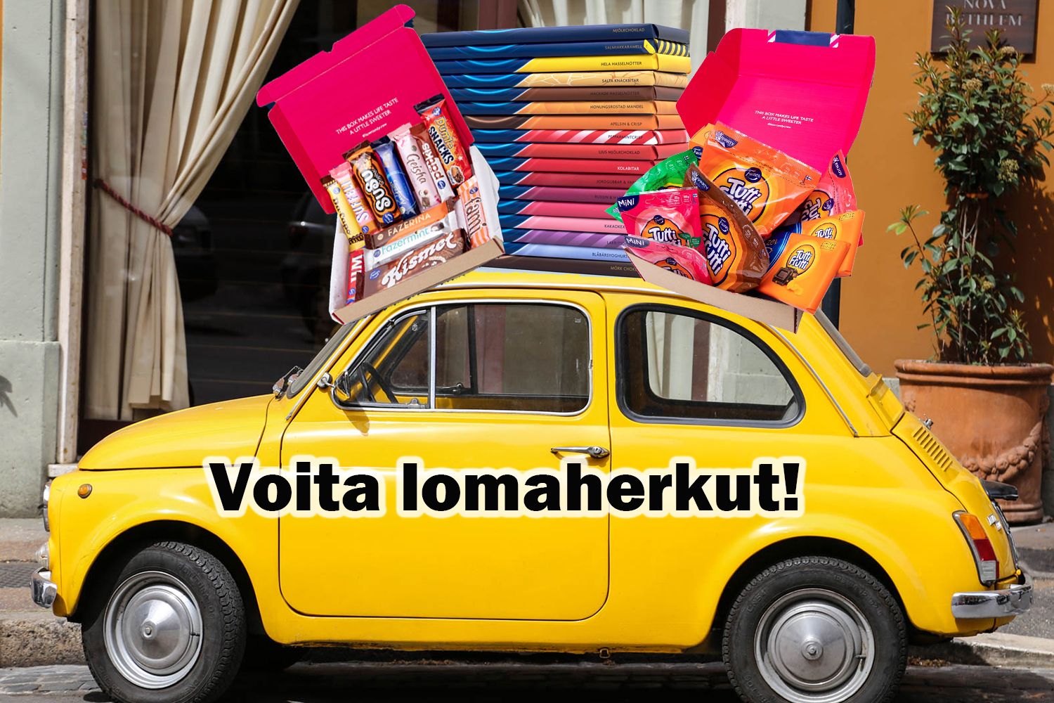 Osallistu kilpailuun ja voita kesän makein palkinto!