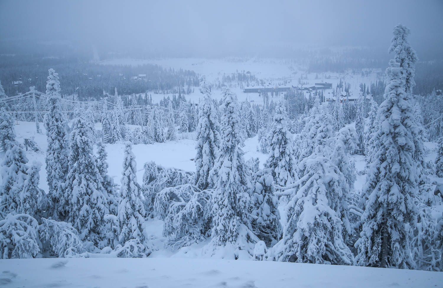 Iso-Syötteen hiihtokeskus.