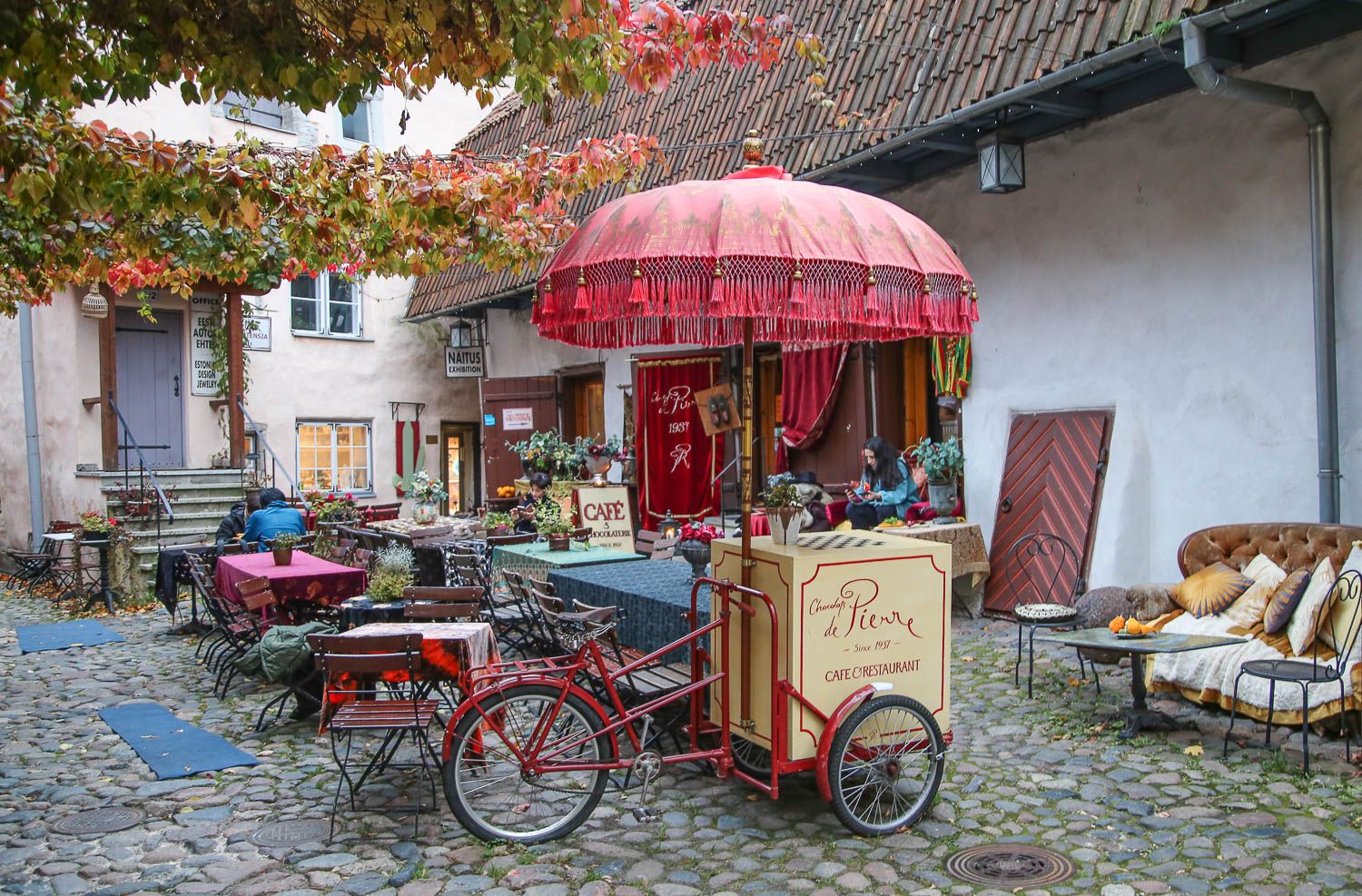 Chocolaterie Pierre, Tallinn. Lisää kuvia ja ravintola-arvio: https://walleni.us/