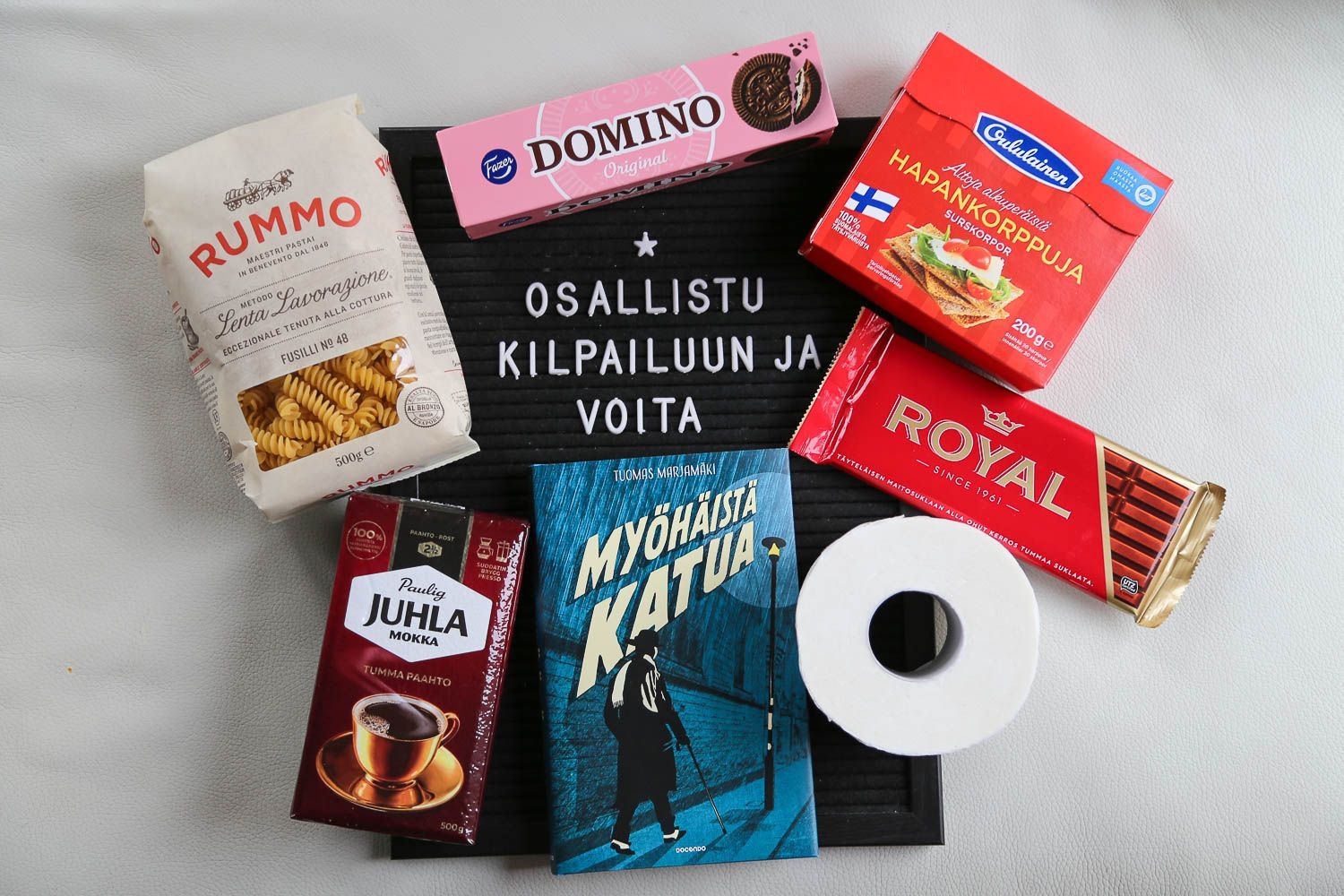 Osallistu kilpailuun ja voita selviytymispakkaus