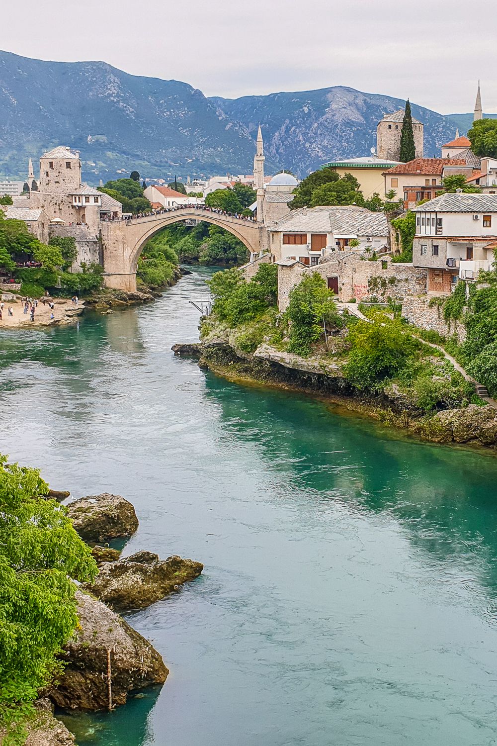 Päiväretki Kroatiasta: Haikean kaunis Mostar