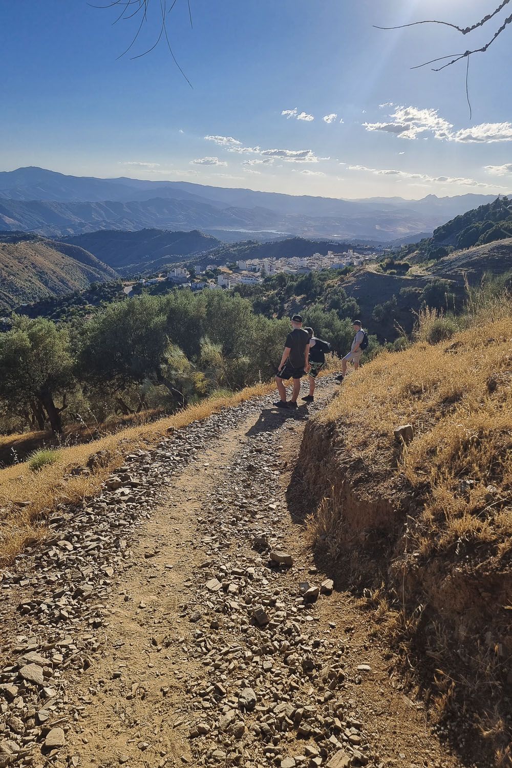 Patikointia ja pyöräilyä Andalusiassa