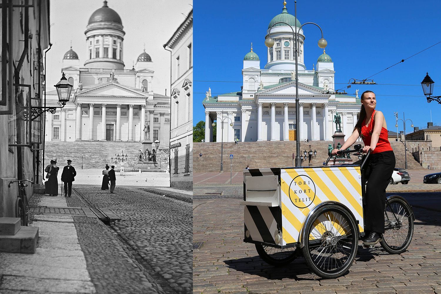 Tältä Helsingin Torikortteleissa näytti yli 100 vuotta sitten