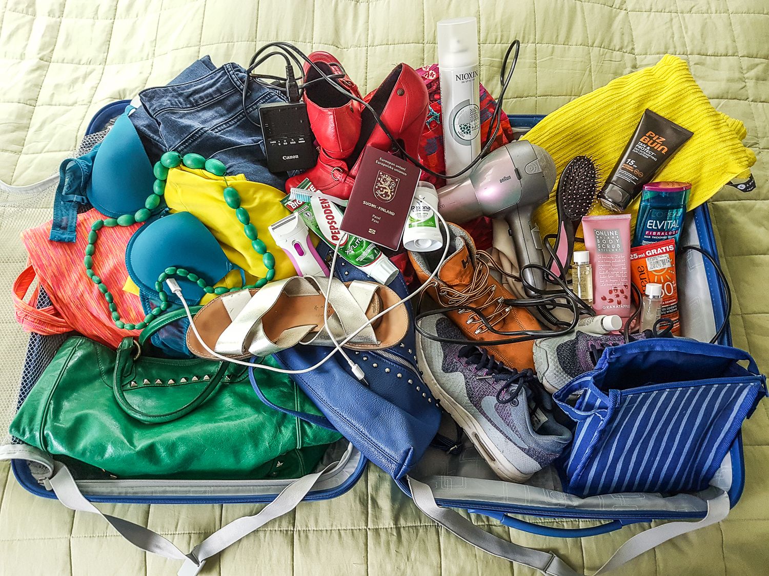 Totuus matkalle pakkaamisesta