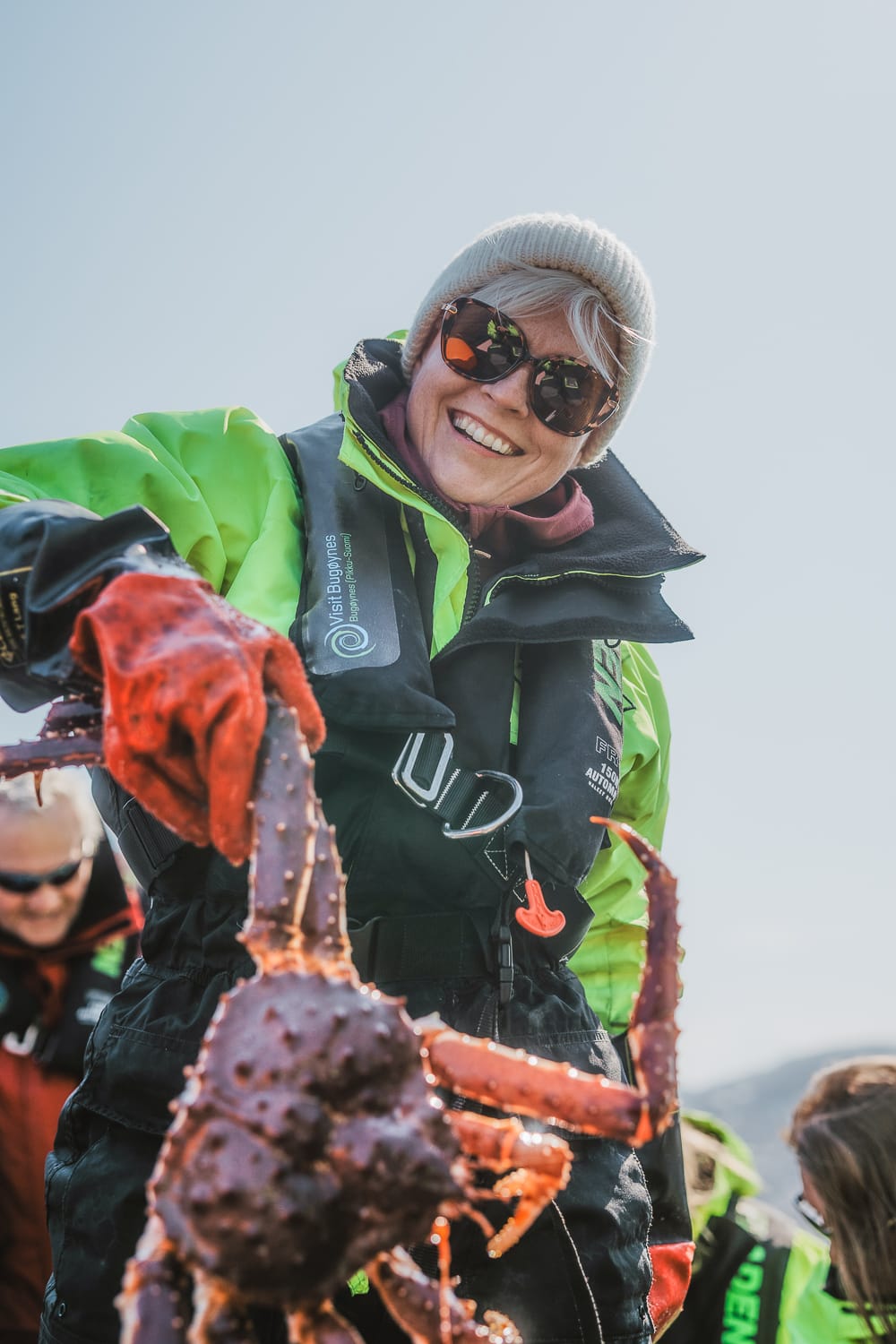 Kuningasrapuja pyytämässä Jäämerellä