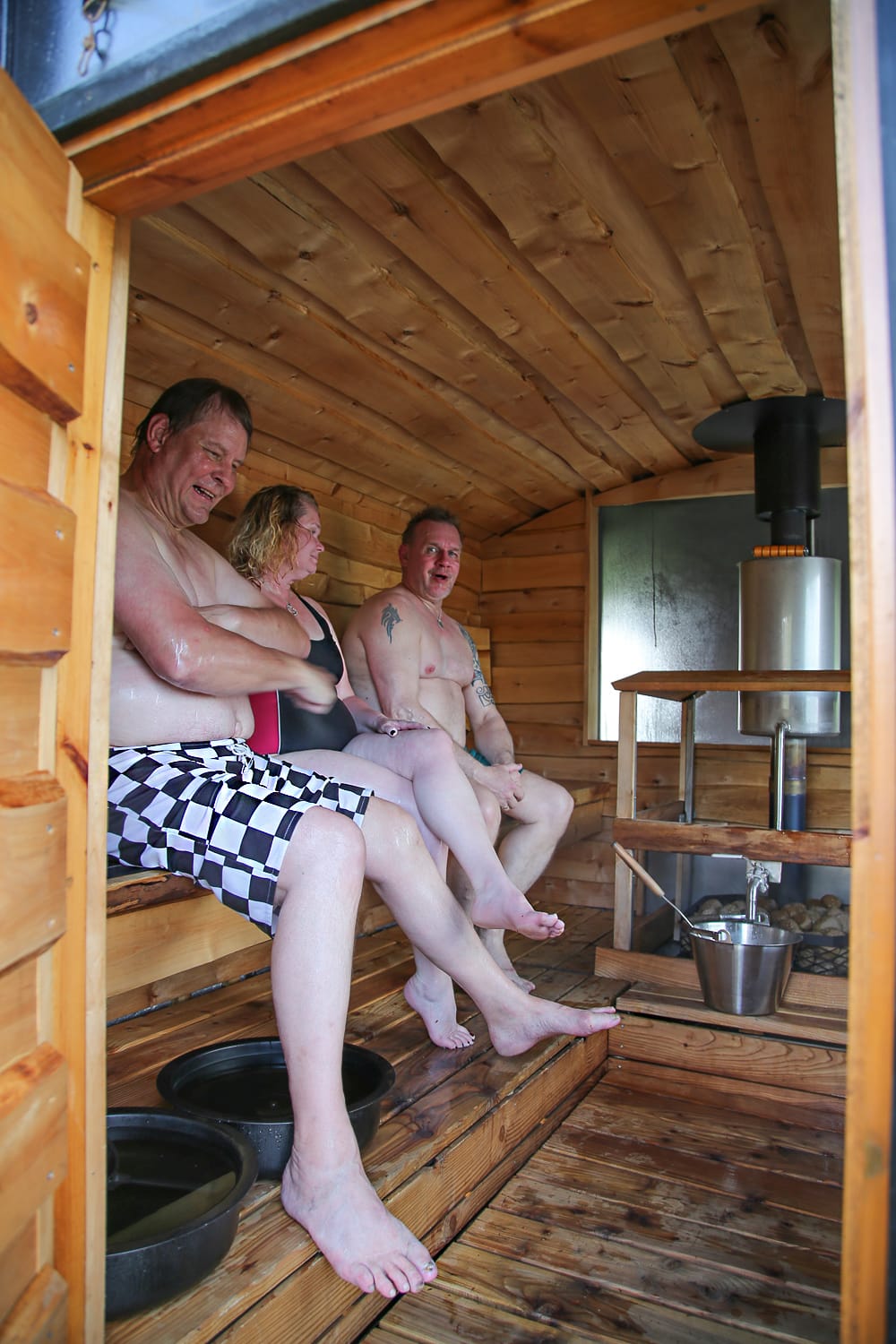 Imatran hauskimmat kesäkohteet: Vuoksen Kalastuspuisto ja junasauna