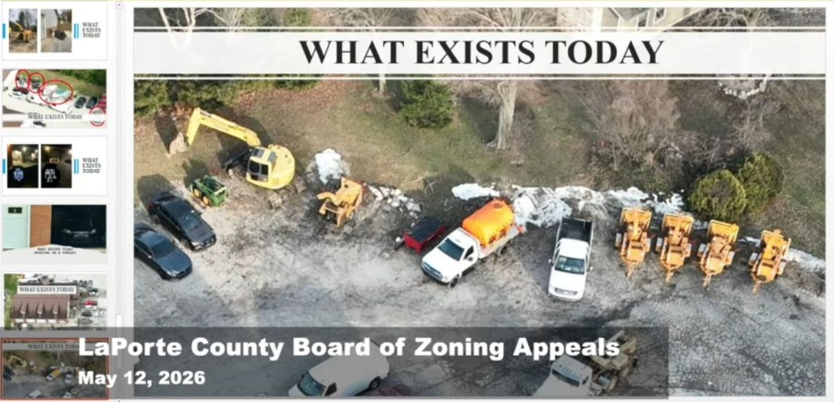 "Boutique" Repair Shop Turns Into Heavy Equipment Yard, Sparking Outrage at LaPorte BZA