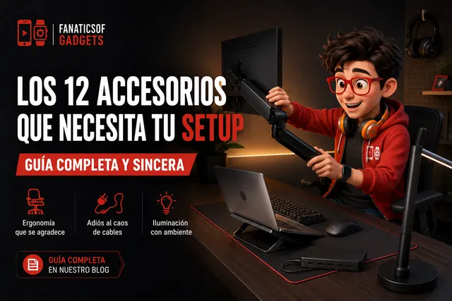 #18 Los 12 accesorios que necesita tu set up informático