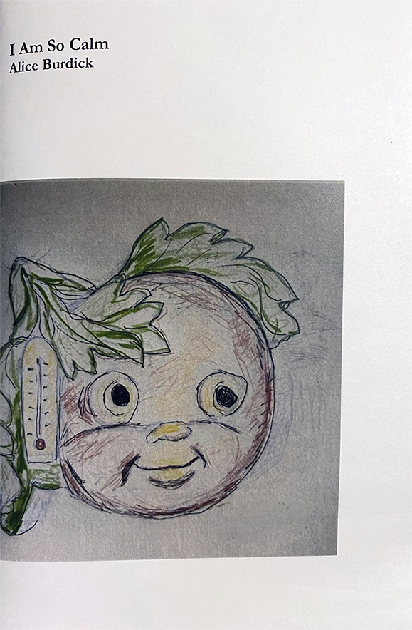 Cover of I Am So Calm by Alice Burdick, 2025.