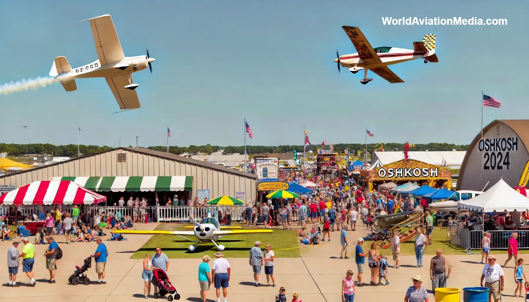EAA AirVenture Oshkosh 2024 Prepares for World's Largest General Aviation Gathering